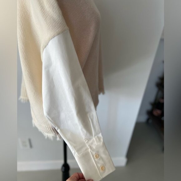 Mixed Media Turtleneck Sweater - Picture 11 of 15